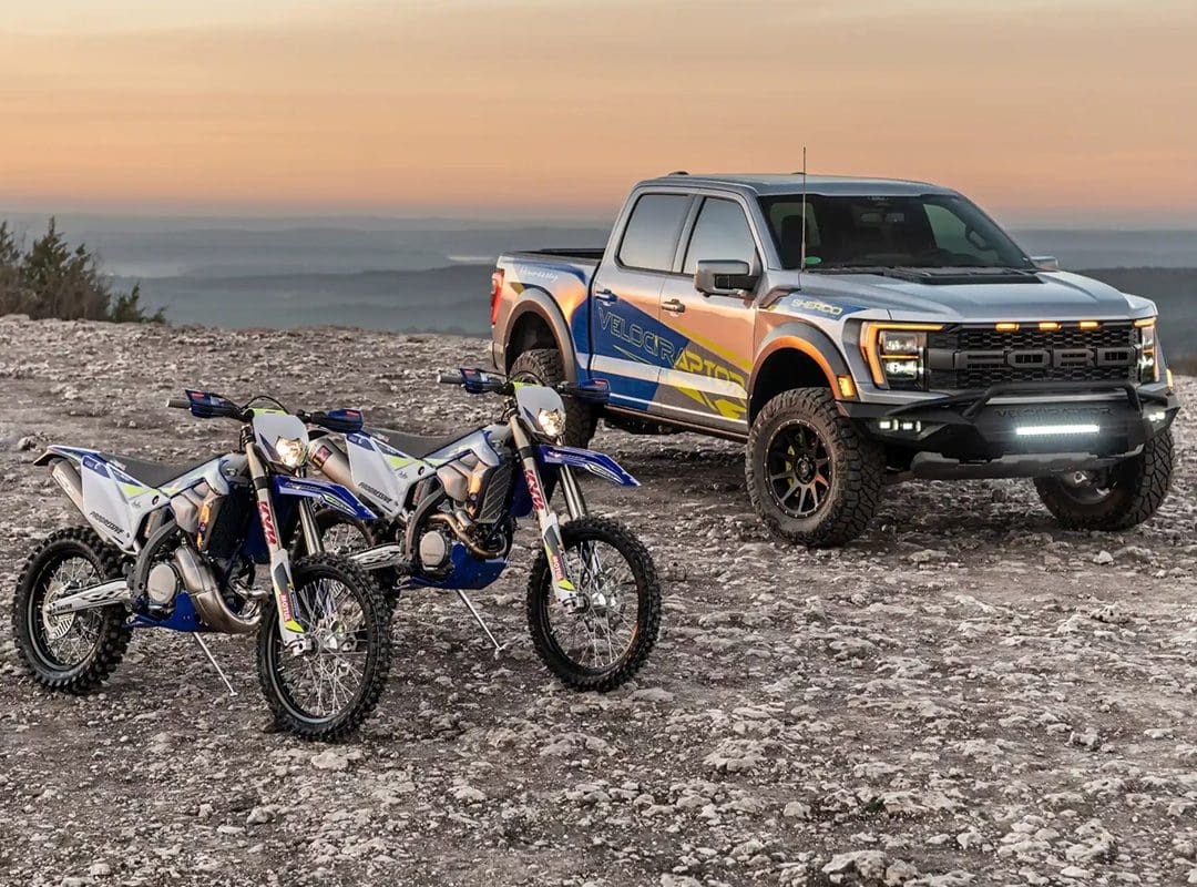 Hennessey’s New 5K VelociRaptor 600 ‘Sherco Edition’ Comes With Two Race Dirt Bikes